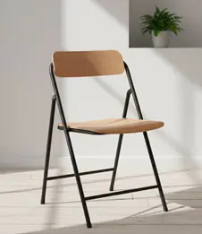 chaise pliante gain d'espace